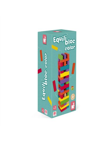 Jeu d'équilibre - équilibloc color janod