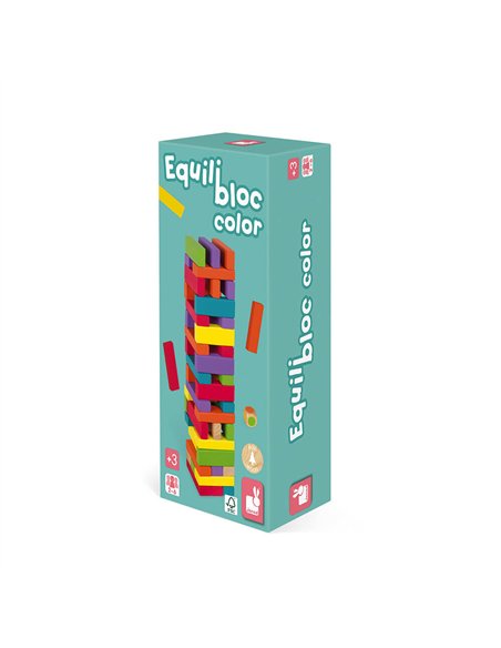 Jeu d'équilibre - équilibloc color janod