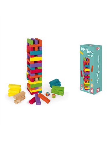 Jeu d'équilibre - équilibloc color janod