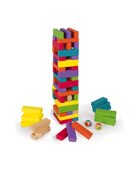 Jeu d'équilibre - équilibloc color janod
