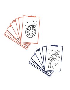 REFIL KIDYDRAW-MINI dessins "dinosaures" et "galaxie" - kidywolf 2