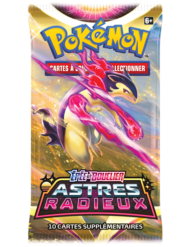 Pokémon EB10 : Booster épée et bouclier astres radieux