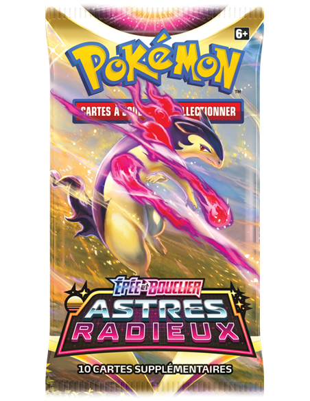 Pokémon EB10 : Booster épée et bouclier astres radieux