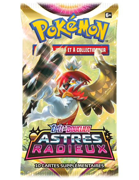 Pokémon EB10 : Booster épée et bouclier astres radieux