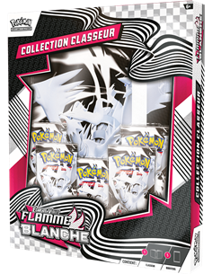 Pokémon EV10.5 : Portfolio(A4) + 5 boosters Flamme Blanche
