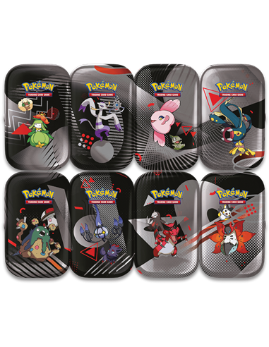 Pokémon EV10.5 : Mini tin Foudre Noire & Flamme Blanche