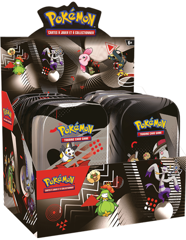 Pokémon EV10.5 : Mini tin Foudre Noire & Flamme Blanche