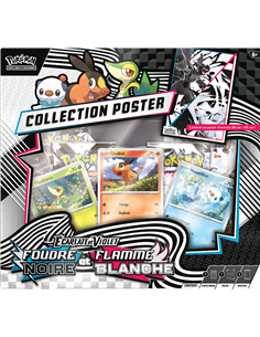 Pokémon EV10.5 : Coffret Poster Foudre Noire & Flamme Blanche 2