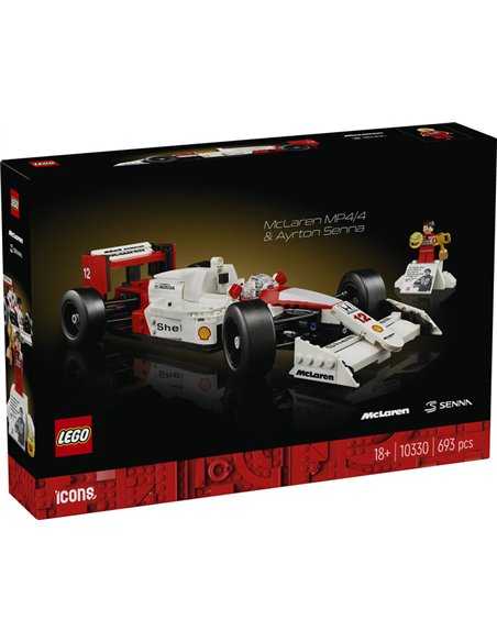 McLaren MP4/4 et Ayrton Senna LEGO Icons 10330