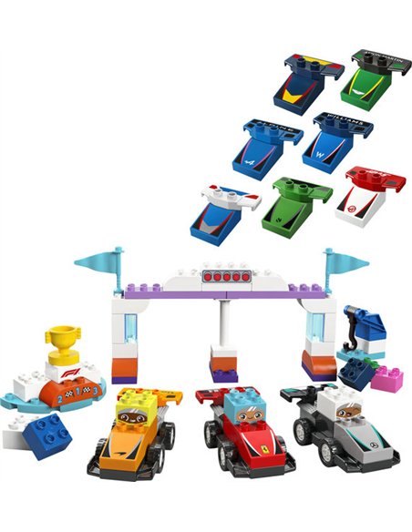 Voitures de course et pilotes F1 10445