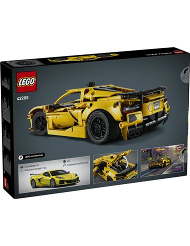 LEGO Technic Chevrolet Corvette C8 42205
