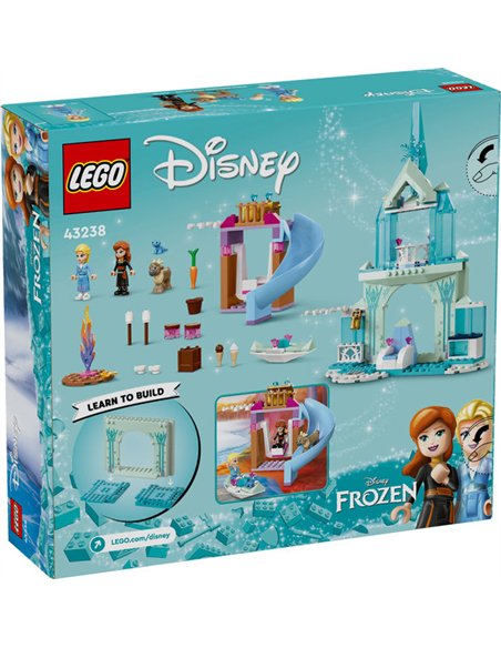 LEGO Disney Le Château de Glace d'Elsa 43238