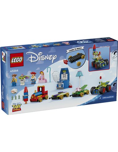 LEGO Disney Le Train en fête Toy Story 43264