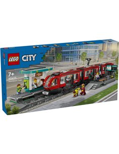 LEGO City Le tramway et la station 60423