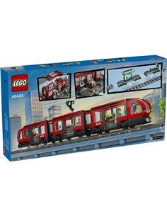 LEGO City Le tramway et la station 60423 2