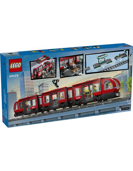 LEGO City Le tramway et la station 60423