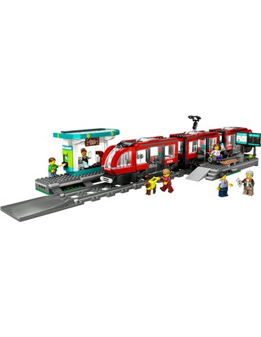 LEGO City Le tramway et la station 60423