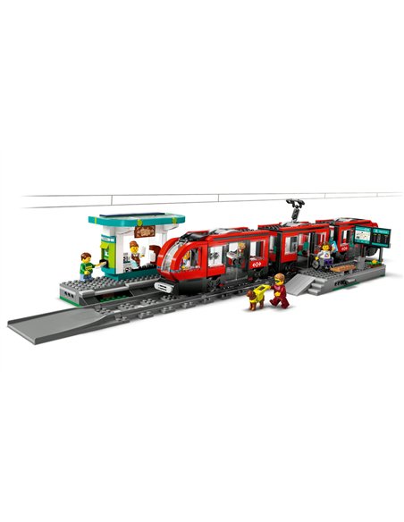 LEGO City Le tramway et la station 60423