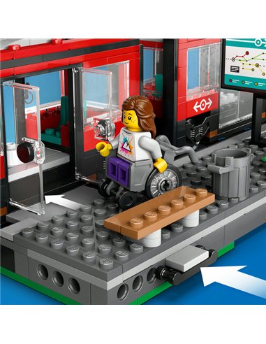 LEGO City Le tramway et la station 60423