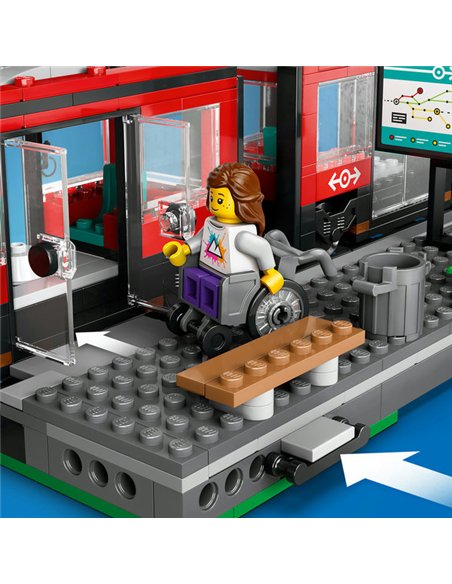 LEGO City Le tramway et la station 60423