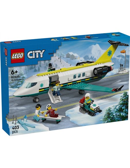 LEGO City L'ambulance de secours aérienne 60465