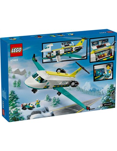 LEGO City L'ambulance de secours aérienne 60465