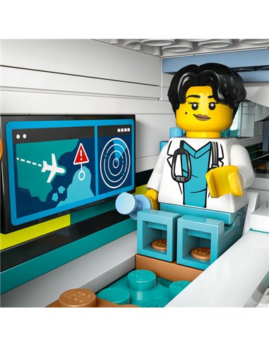 LEGO City L'ambulance de secours aérienne 60465