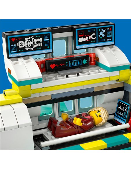 LEGO City L'ambulance de secours aérienne 60465