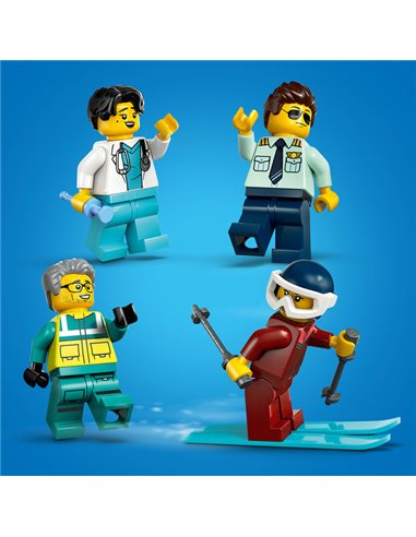 LEGO City L'ambulance de secours aérienne 60465