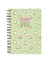 CAHIER LIGNÉ À SPIRALE - SPIRAL NOTEBOOK - MAXI - CORGI - legami