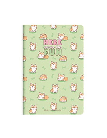 CAHIER LIGNE - QUADERNO - MEDIUM - CORGI - legami