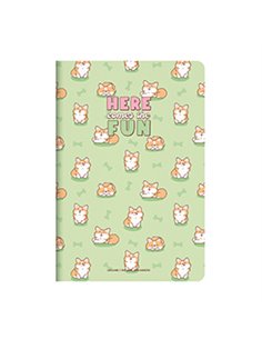 CAHIER BLANC - QUADERNO - MEDIUM - CORGI - legami