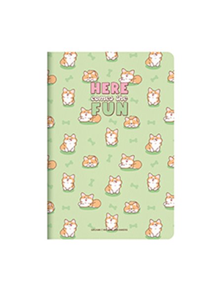 CAHIER BLANC - QUADERNO - MEDIUM - CORGI - legami