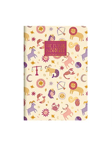 CAHIER BLANC - QUADERNO - MEDIUM - ZODIAC - legami