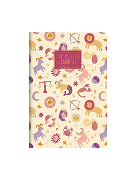 CAHIER BLANC - QUADERNO - MEDIUM - ZODIAC - legami