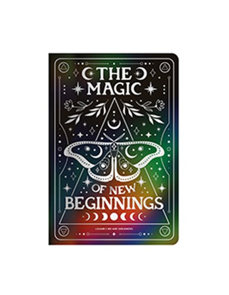 CAHIER LIGNE - QUADERNO - MEDIUM - MOTH - legami
