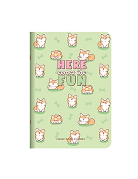 CAHIER LIGNE - QUADERNO - SMALL - CORGI - legami