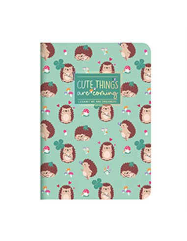CAHIER LIGNE - QUADERNO - SMALL - HEDGEHOG - legami