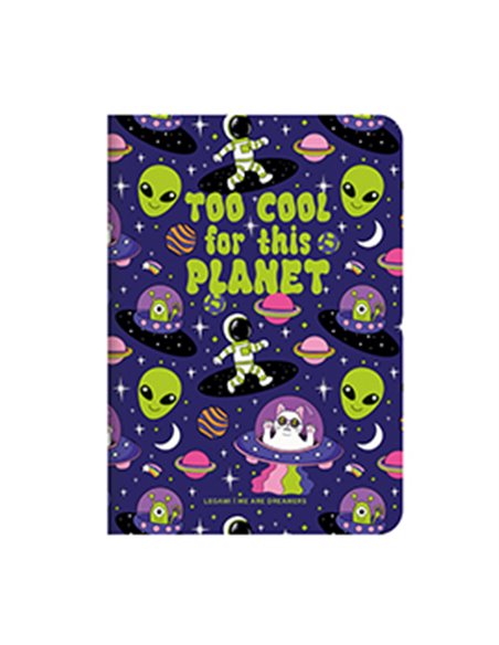 CAHIER LIGNE - QUADERNO SMALL - SPACE - legami