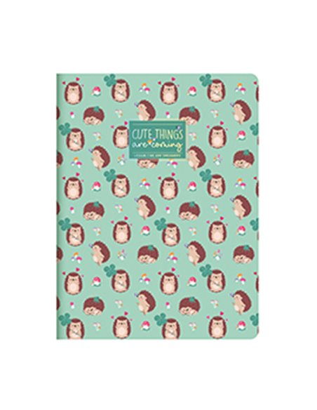 CAHIER LIGNE - QUADERNO LARGE - HEDGEHOG - legami