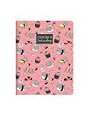 CAHIER LIGNE - QUADERNO - LARGE - SUSHI CAT - legami