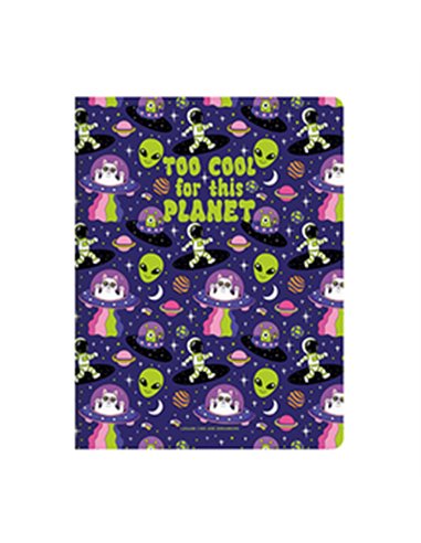 CAHIER LIGNE - QUADERNO LARGE - SPACE - legami