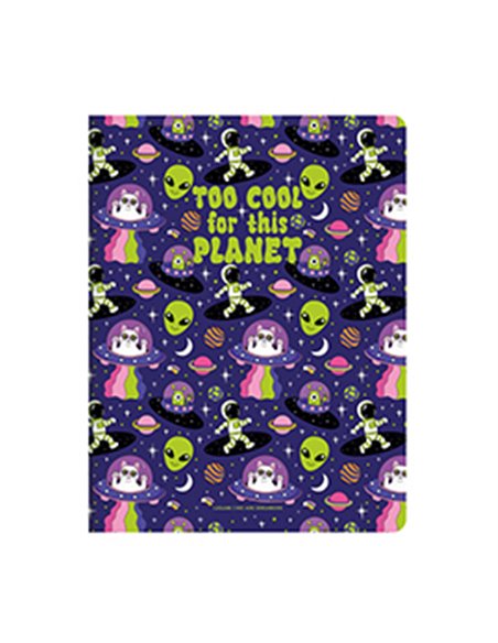 CAHIER LIGNE - QUADERNO LARGE - SPACE - legami