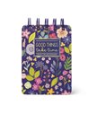 BLOC-NOTES LIGNÉ À SPIRALE - SPIRAL NOTEPAD - MINI - FLOWERS - legami