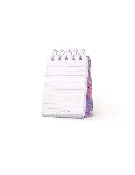 BLOC-NOTES LIGNÉ À SPIRALE - SPIRAL NOTEPAD - MINI - TEDDY BEAR - legami