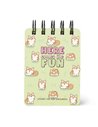 BLOC-NOTES LIGNÉ À SPIRALE - SPIRAL NOTEPAD - MINI - CORGI - legami