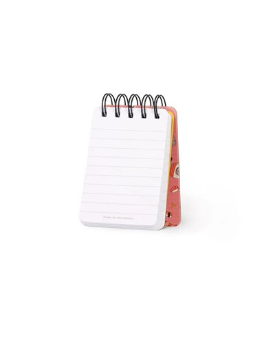 BLOC-NOTES LIGNÉ À SPIRALE - SPIRAL NOTEPAD - MINI - SUSHI CAT - legami