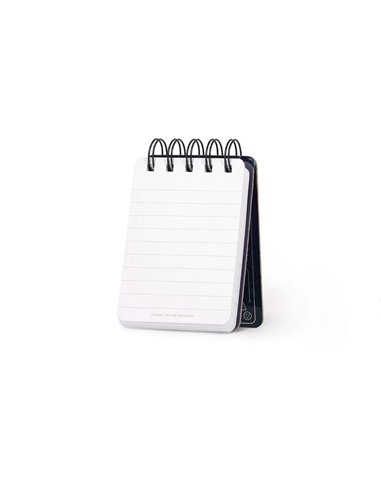 BLOC-NOTES LIGNÉ À SPIRALE - SPIRAL NOTEPAD - MINI - MOTH - legami