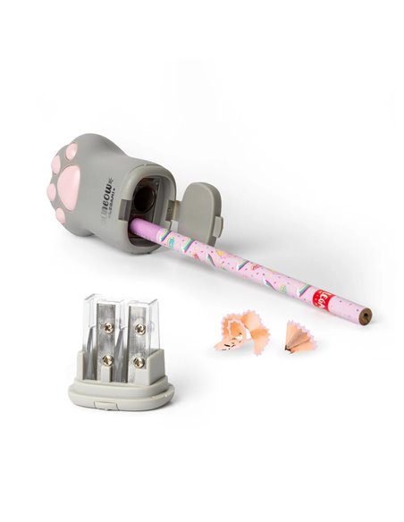 TAILLE-CRAYONS AVEC RÉSERVOIR - KITTY - legami