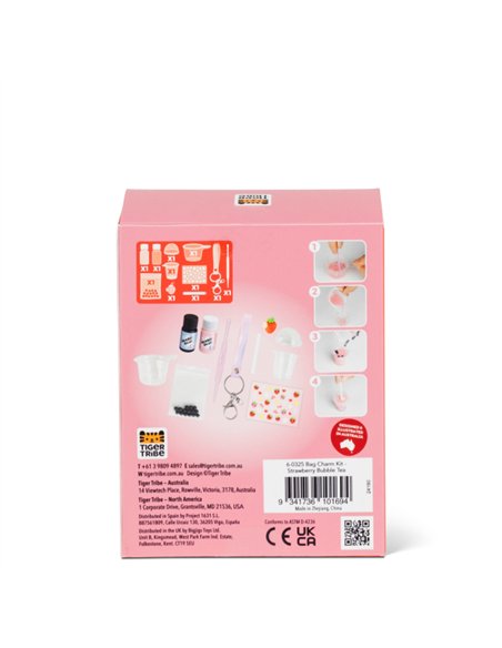 Do it yourself porte-clés bubble tea - tiger tribe